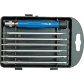 Набор 64372 бит 2-х сторонних с держателем 12шт VOREL