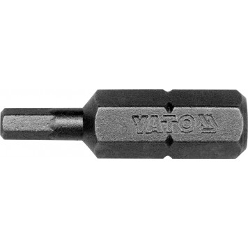 Бита YT-7832 шестигранная Н4 мм 1/4х25 мм YATO