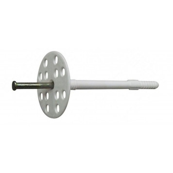 Дюбель для теплоизоляции 10х120 мм, металлический гвоздь, уп 500шт.