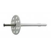 Дюбель для теплоизоляции 10х140 мм, металлический гвоздь, уп 400шт.