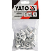 Заклепки YT-36454 резьбовые М6, 20 шт. YATO