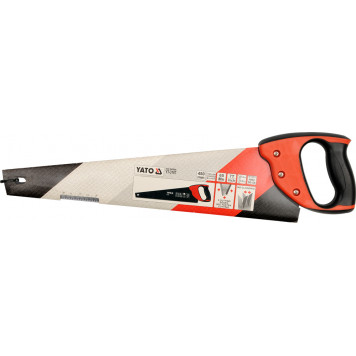 Ножовка YT-3107 (ТЕФЛОН) по дереву 450 мм YATO-1