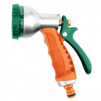 Пистолет-распылитель 89191 металлический 7-режимов, к шлангу 1/2 FLO