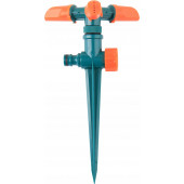 Распылитель 89262 вращающийся, 3-сторонний на пластиковой пике, шланг- 1/2 FLO