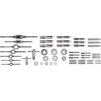 Набор YT-2979 плашек и метчиков (М3;4;5;6;8;10;12;14;16;18;20) 56 предметов YATO-4