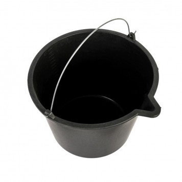 Ведро строительное 25 л с носиком и меркой WAVE-1