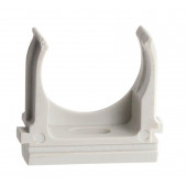 Крепёж для гофры 32 мм, серый, уп 25шт.