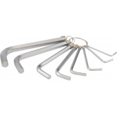 Ключи YT-0503 шестигранные на кольце 2-8 мм, CrV, 8 шт. YATO