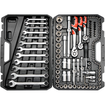 Набор YT-38831 инструмента 1/4", 1/2", 3/8" 111 предметов YATO-1