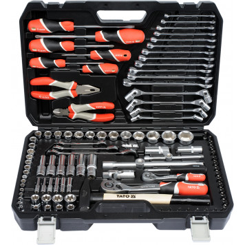 Набор YT-38891 инструментов 1/2", 1/4" 109 предметов YATO-1