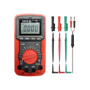 Мультиметр YT-73086 цифровой измеритель YATO-2
