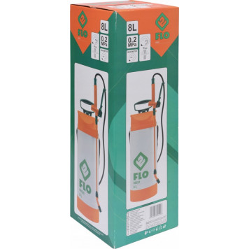 Опрыскиватель 89520 наплечный с манометром 8 л FLO-6