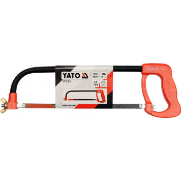 Ножовка YT-3163 по металлу 300 мм YATO-1