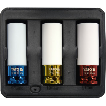 Головки YT-1056 для алюминиевых дисков 17,19,21мм-1