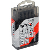 Бита YT-78165 двухсторонние 1/4X65 мм PH1-4,5 мм, 10 шт YATO