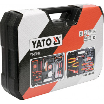 Набор YT-39009 инструментов для электриков, 68 предметов YATO-5