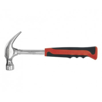Молоток YT-4560 гвоздодер металлическая ручка 450 гр. YATO