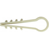 Дюбель-хомут "Ёлочка" для круглого кабеля, 14 мм, уп 100шт.