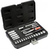 Набор YT-14461 головок с инструментом 1/4", 25 предметов XS YATO