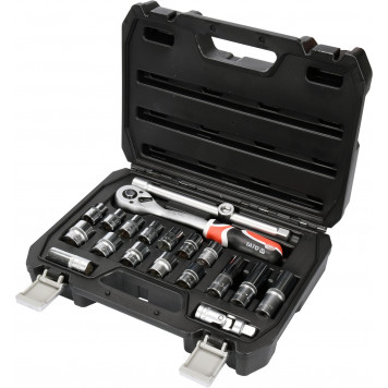 Набор YT-38691 головок с трещоткой 1/2", 20 предметов YATO