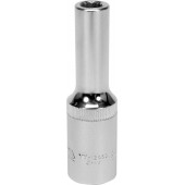 Головка YT-12930 торцевая 12-гранная, 1/2, 8 мм, длинная CrV YATO