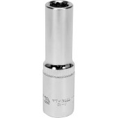 Головка YT-12933 торцевая 12-гранная, 1/2, 11 мм, длинная CrV YATO