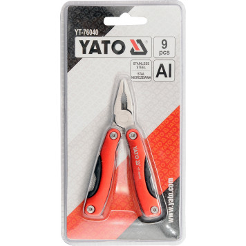 Мультиинструмент YT-76040 многофункциональный 9 в 1 YATO-2