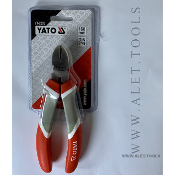 Бокорезы YT-2036 никелированные 160 мм YATO-2