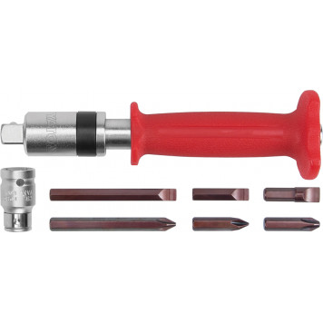 Отвёртка YT-2800 ударная 1/2, 8 шт. YATO Отвёртка YT-2800 ударная 1/2, 8 шт. YATO