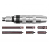 Отвёртка YT-2801 ударная 1/2, 7 предметов YATO