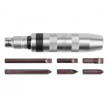 Отвёртка YT-2801 ударная 1/2, 7 предметов YATO