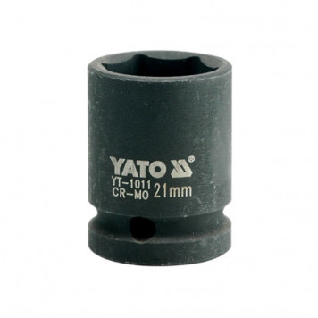Головка YT-1011 ударная 6-гранная, 1/2, 21 мм YATO