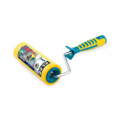 Валик с ручкой ПРОФИ обойный 240 мм резиновый D = 8 мм АКОР