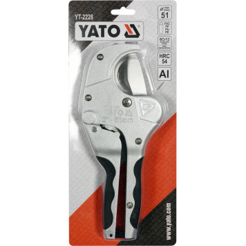 Труборез YT-2228 для ПВХ труб 51 мм YATO-2