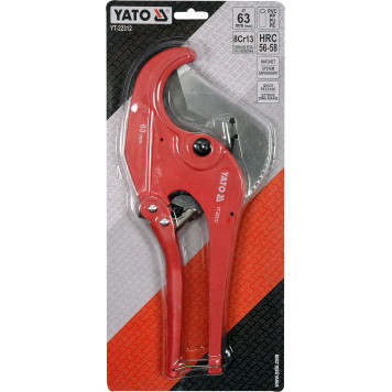 Труборез YT-22312 ПВХ 63 мм YATO-2