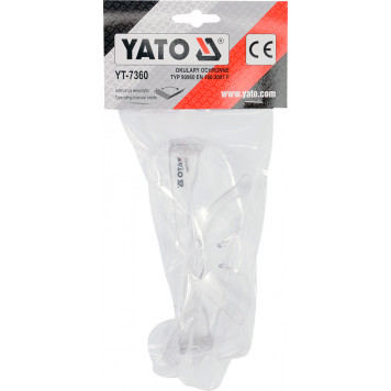 Очки YT-7360 защитные открытые YATO-1