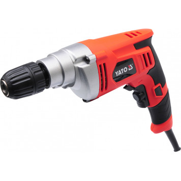 Дрель электрическая YT-82051 580 Вт, быстрозажимной патрон 10 мм YATO-1