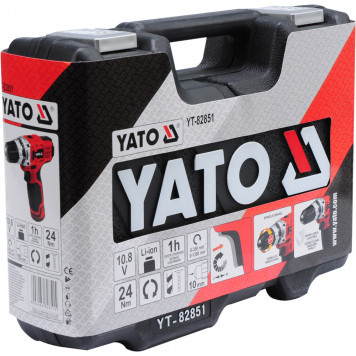 Шуруповерт YT-82851 10,8В 2-х аккумуляторный YATO-2