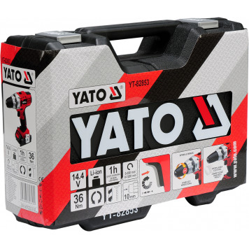 Шуруповерт YT-82853 14.4В 2-х аккумуляторный YATO-2