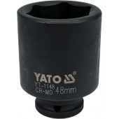 Головка YT-1148 торцевая ударная глубокая 6-гранная, 3/4, 48 мм YATO