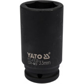 Головка YT-1133 торцевая ударная глубокая 6-гранная, 3/4, 33 мм YATO