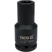 Головка YT-1119 торцевая ударная глубокая 6-гранная, 3/4, 19 мм YATO