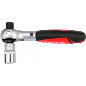 Трещотка YT-03311 2в1 биты/насадки с вращающейся головкой.-4