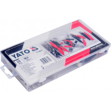 Набор YT-06870 зажим крокодил 28 шт.-2