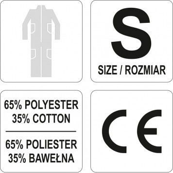 Комбинезон YT-80430 рабочий DOHAR бежевый YATO DW-3