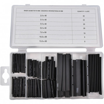 Набор YT-06866 термоусадочной трубки, 127 шт. YATO-1