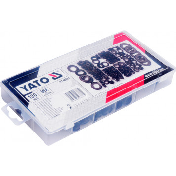 Набор YT-06878 резиновых втулок 180 шт.YATO-2