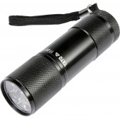 Фонарь YT-08570 мини алюминиевый корпус, 9 LED YATO