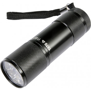 Фонарь YT-08570 мини алюминиевый корпус, 9 LED YATO