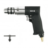 Пневмодрель YT-0970 1,5-10 мм, 1/4 с реверсом YATO